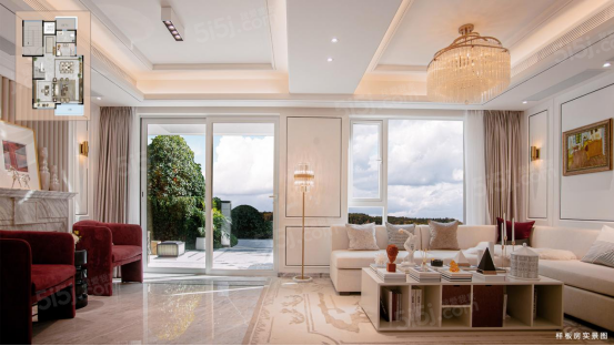 美的西径晓风样板间