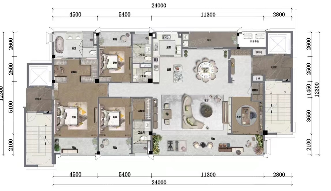 绿城吉祥里样板间