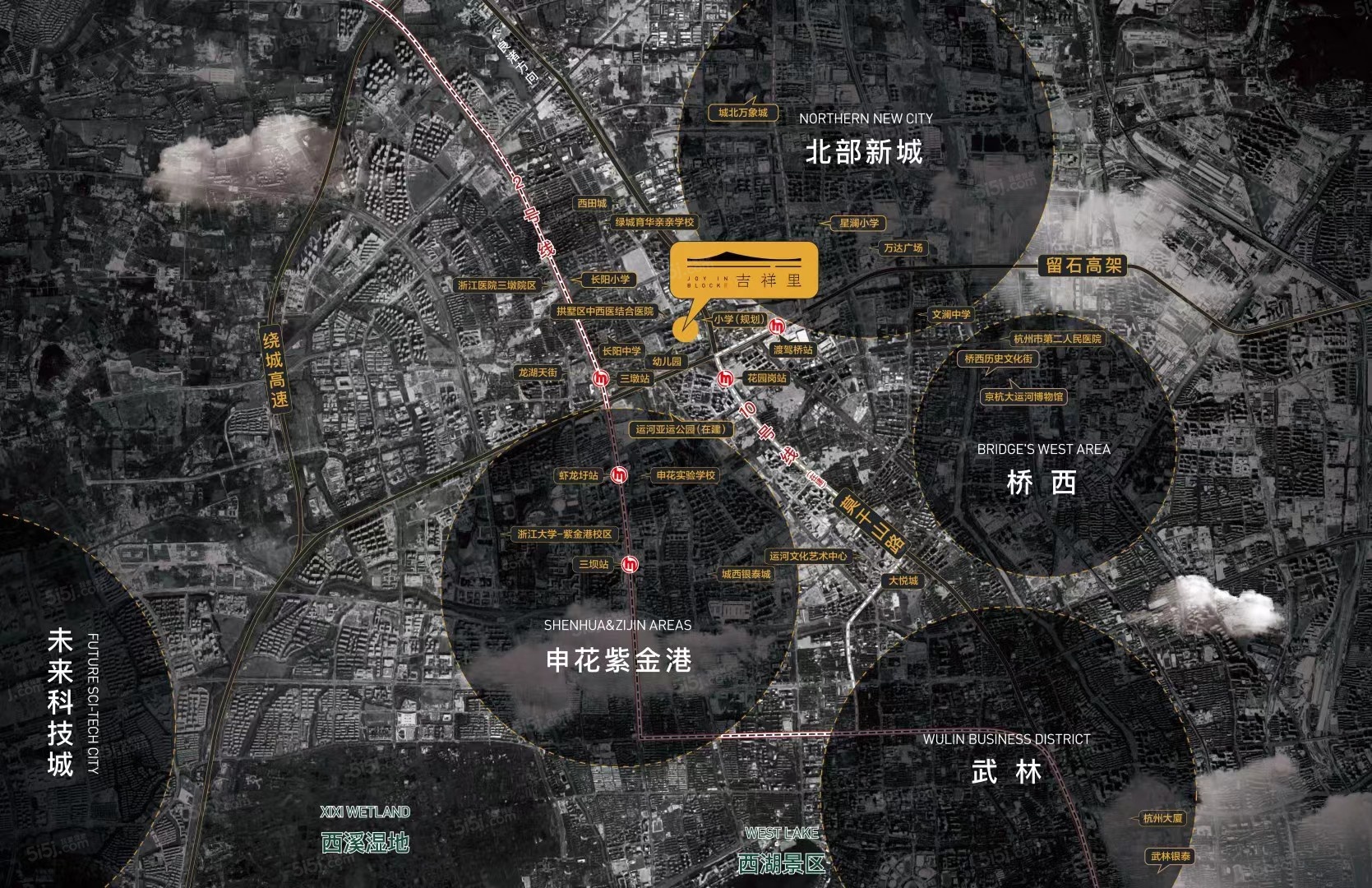 绿城吉祥里区位图