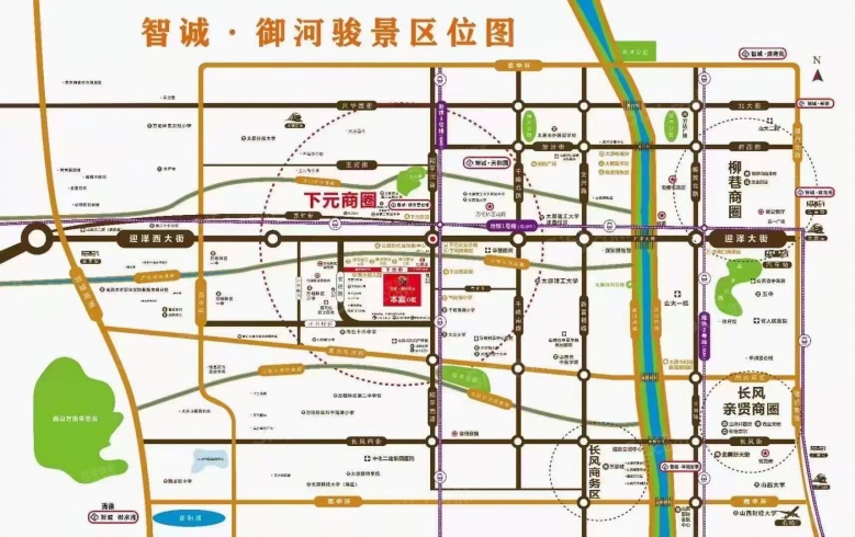 智诚德商住楼区位图