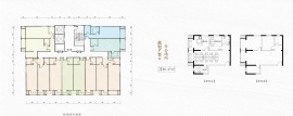 2室2厅1卫户型图