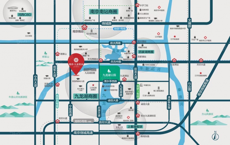 朗诗九龙熙岸配套图