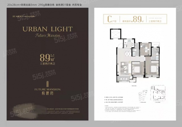 3室2厅2卫户型详情
