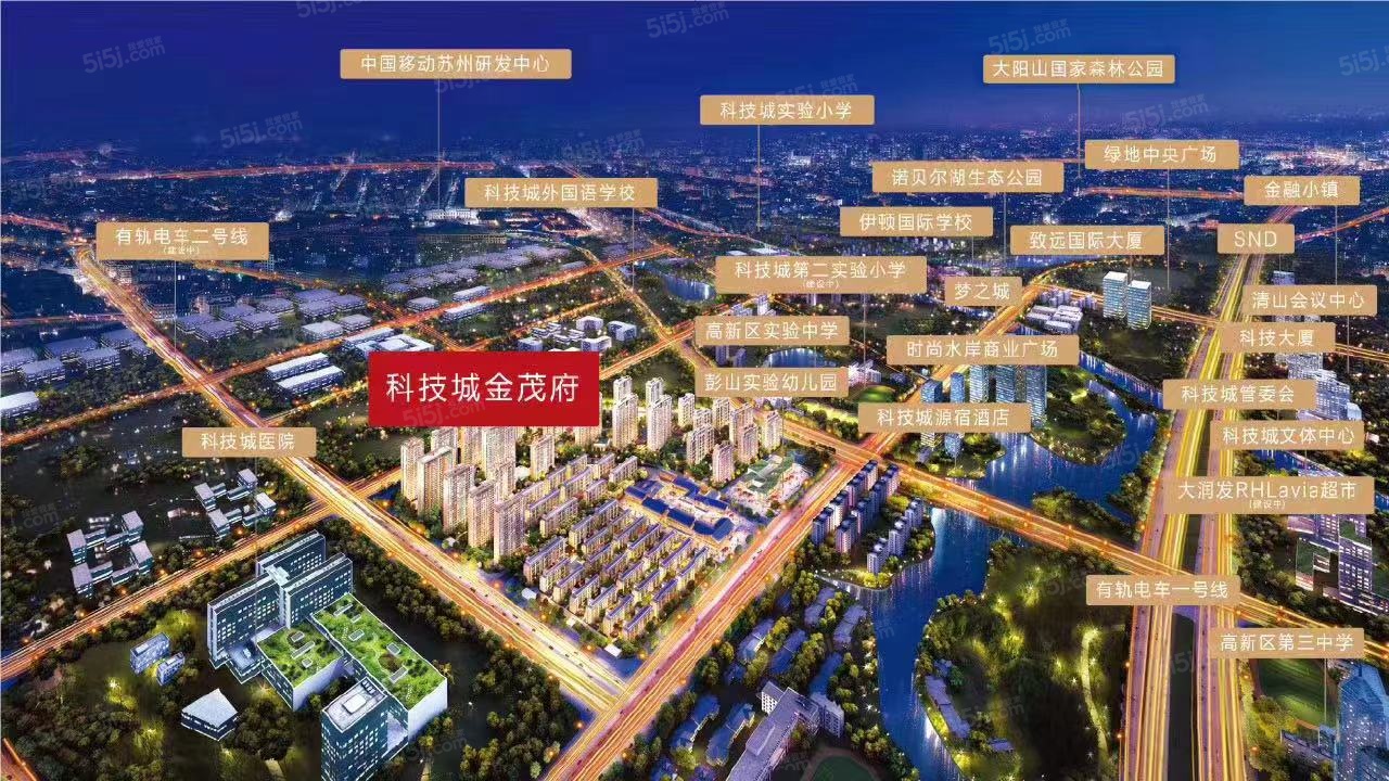 科技城金茂府区位图