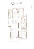 科技城金茂府3室2厅1卫