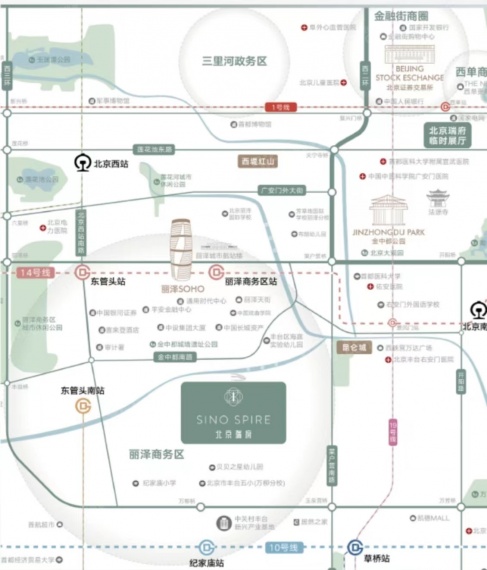 北京瑞府区位图