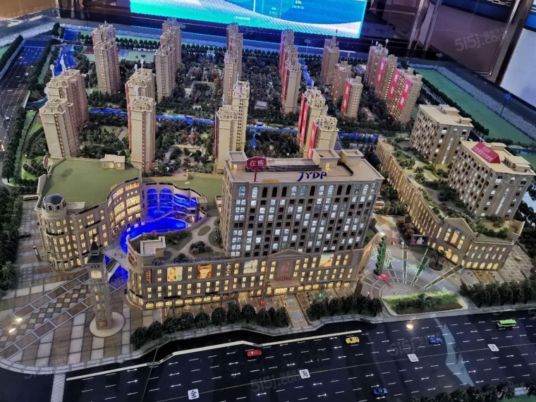 佳源梦想广场商铺沙盘图