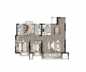 云锦东方3室2厅2卫