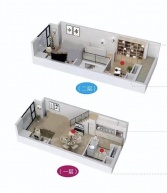 融创运河壹号府2室1厅1卫