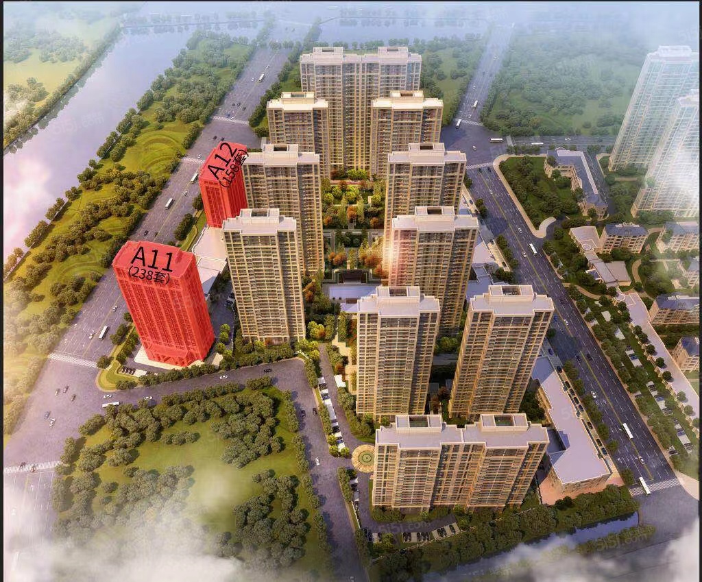 融创运河壹号府效果图