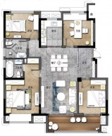 保利天樾人家4室2厅2卫