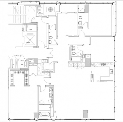 4室2厅4卫户型详情