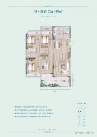 东方宇亿万林府3室2厅2卫