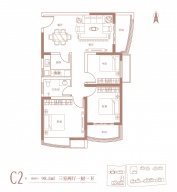 腾威城3室2厅1卫