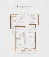 汇泉景悦城3室2厅1卫