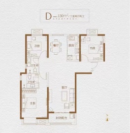 汇泉景悦城3室2厅2卫