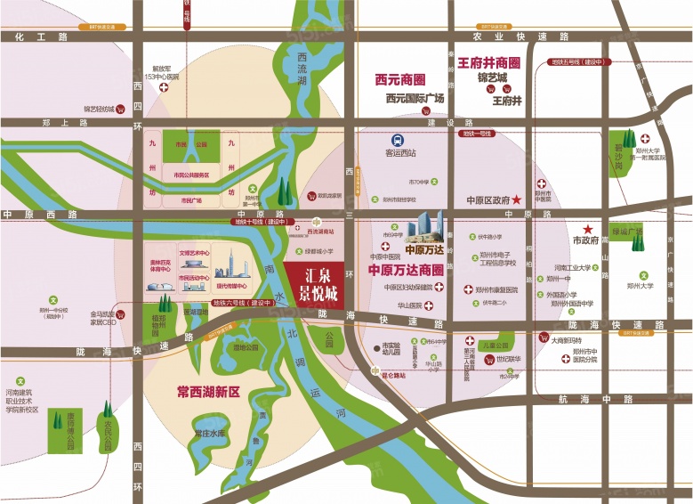 汇泉景悦城区位图