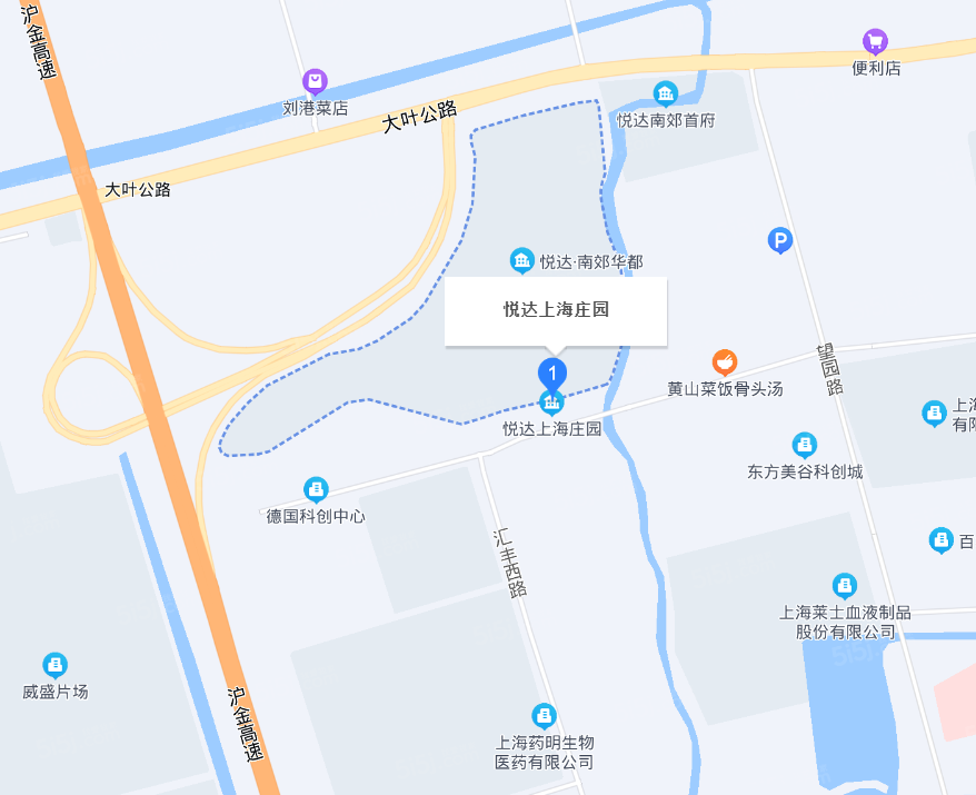 悦达上海庄园 沙盘图