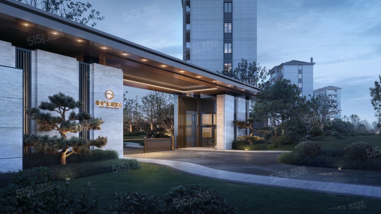 荣安东湖留庄效果图