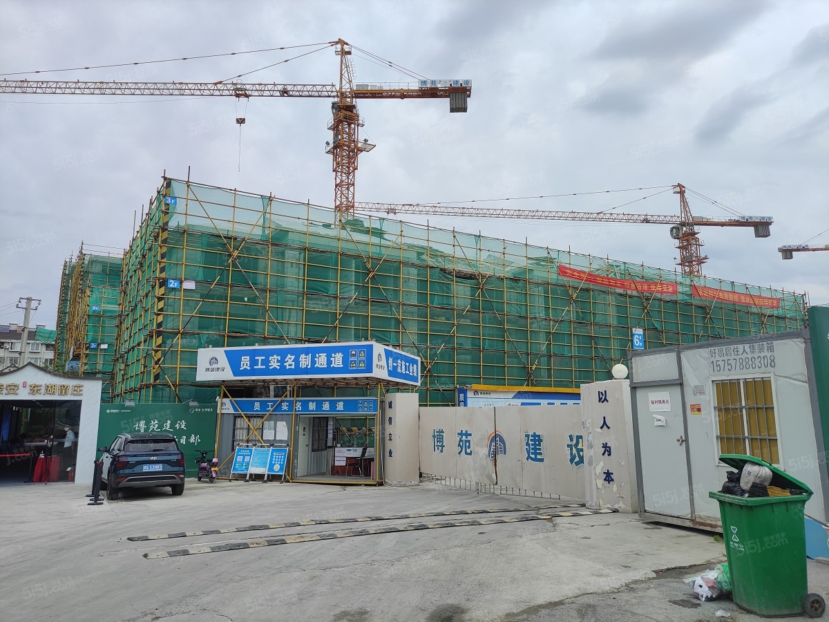 荣安东湖留庄实景图