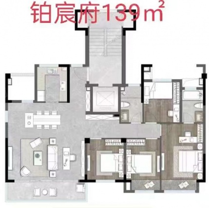 4室2厅2卫户型详情