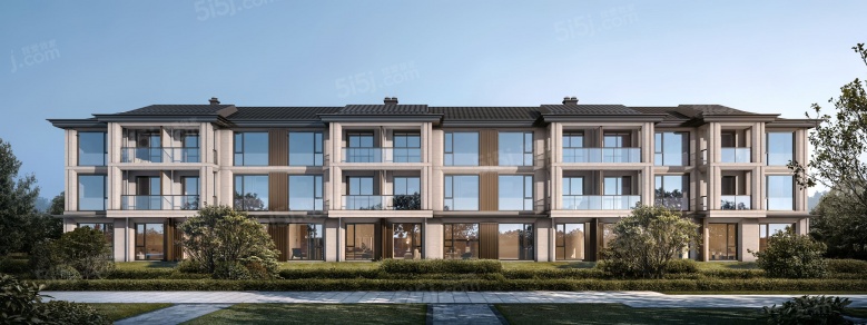 荣安东湖留庄效果图