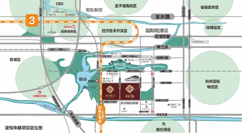 电建泷悦华庭区位图