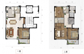 4室2厅3卫户型图