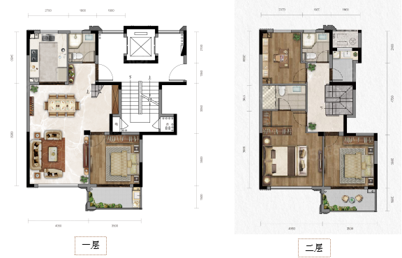 4室2厅3卫户型详情