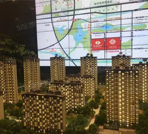 电建泷悦华庭沙盘图