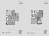 3室2厅2卫户型图