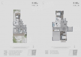 4室2厅3卫户型图