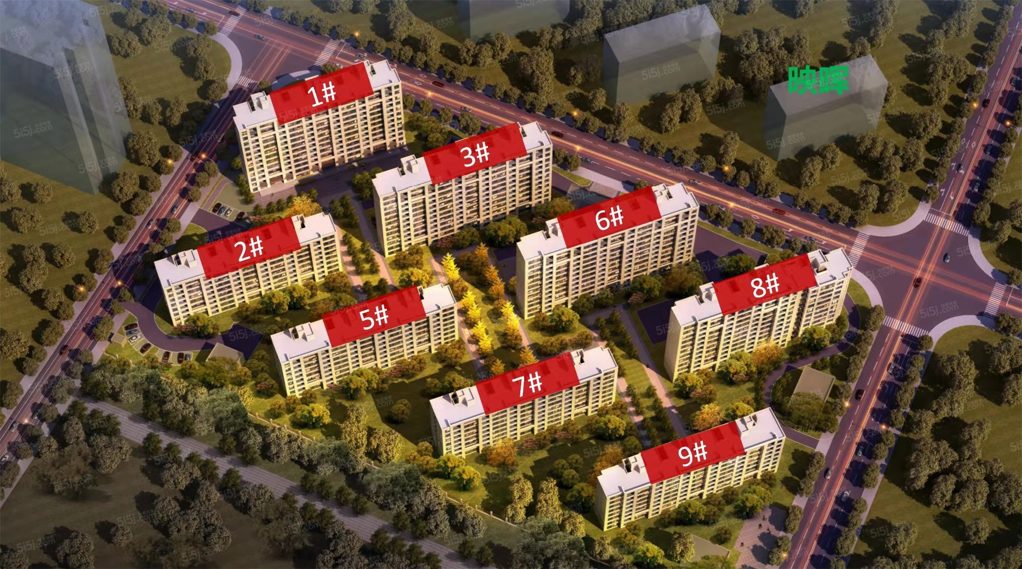 大名城映晖效果图