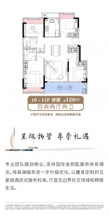 4室2厅2卫户型详情