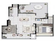 4室2厅2卫户型图