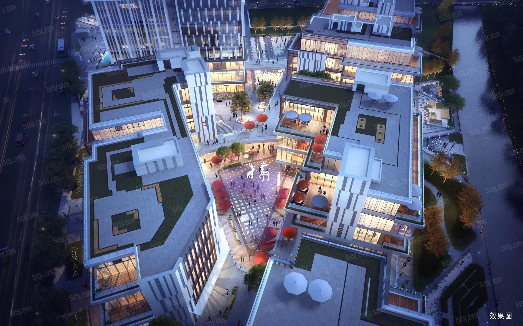 和平德信中心效果图