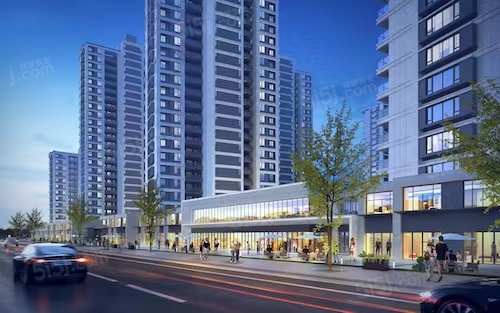 保利潮和阅江台轩效果图