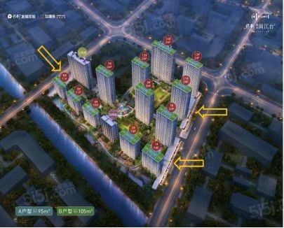 保利潮和阅江台轩配套图