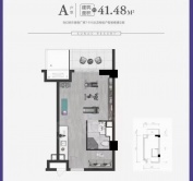 融创文旅城1室1厅1卫