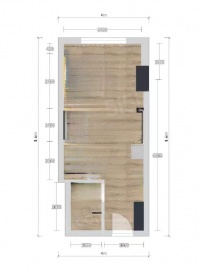 美丽园酒店公寓1室1卫