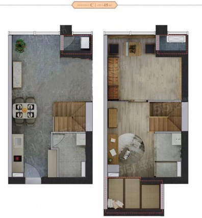 3室2厅户型详情