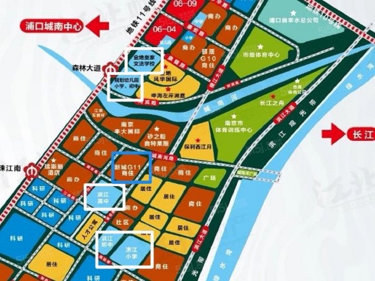 越江时代配套图