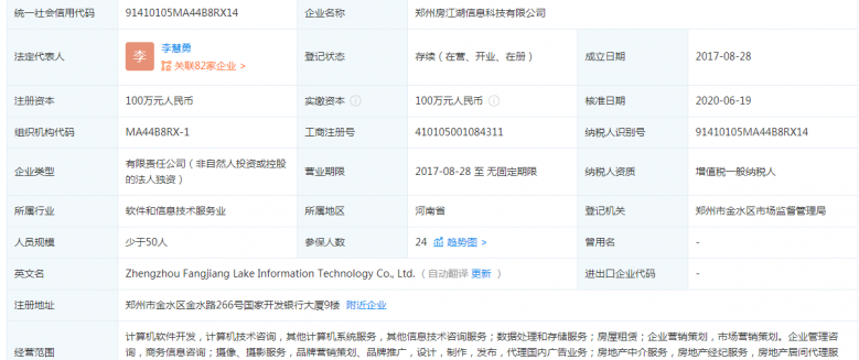 金辉滨河云著二级合作房营业执照