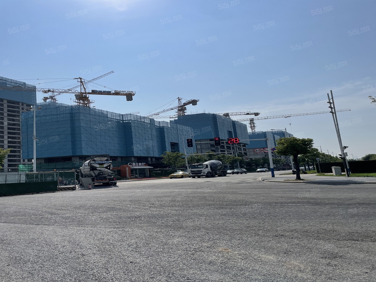 越江时代项目现场