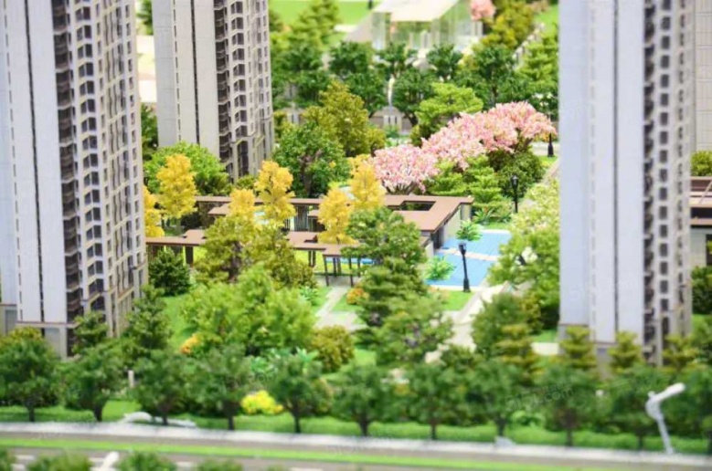 富田城九鼎华府沙盘图