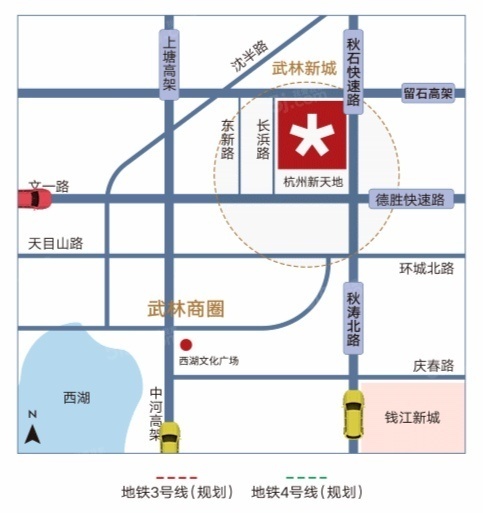 世嘉铭座区位图