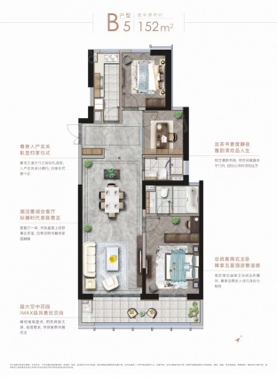 3室2厅2卫户型详情