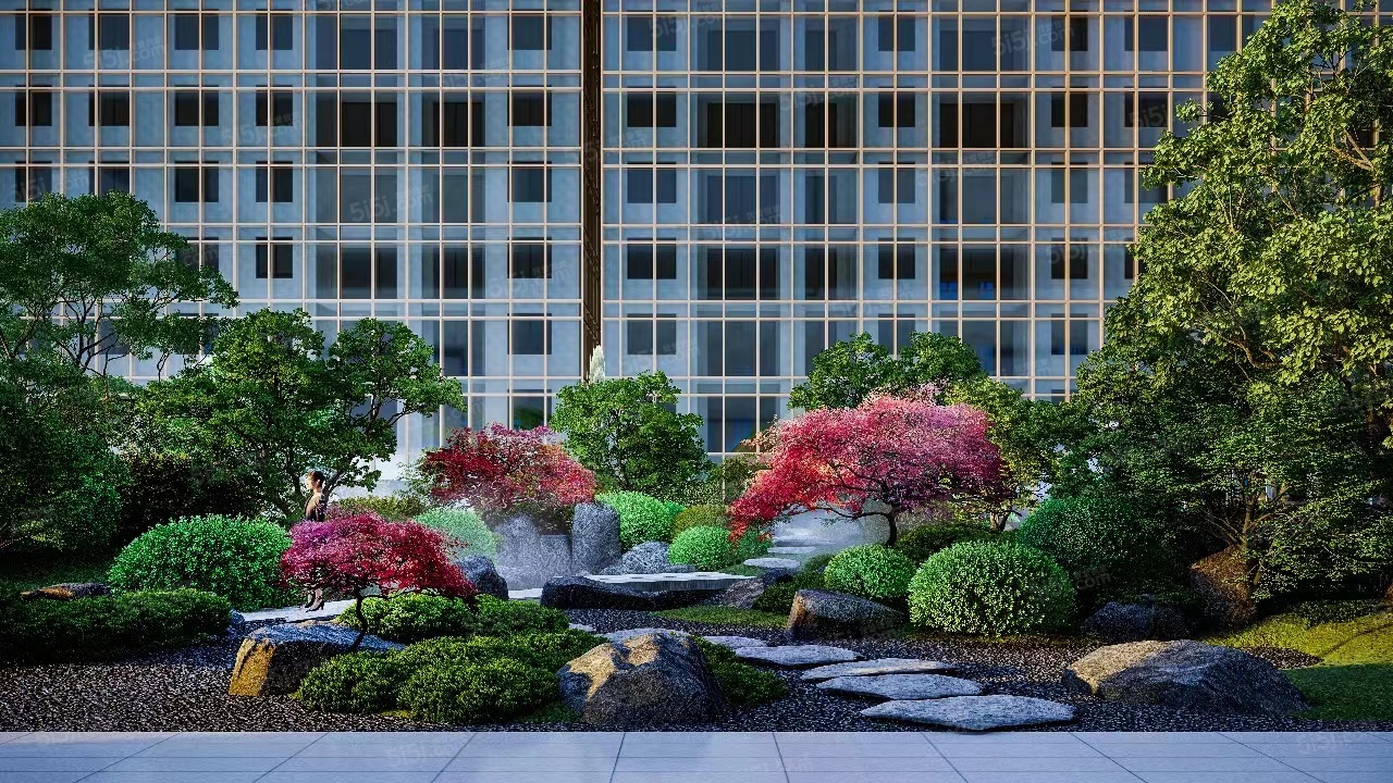 绿地中央广场效果图