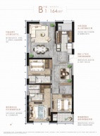 绿地中央广场3室2厅2卫