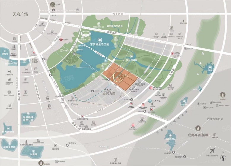 保利云上区位图